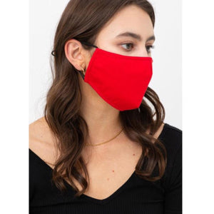 Red Adjustable Mask