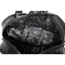 Load image into Gallery viewer, Morticia Heart Mini Backpack
