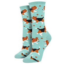 Load image into Gallery viewer, Beagle (Multiple Colors Available!) Women&#39;s Funky Socks
