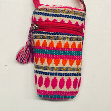 Load image into Gallery viewer, Stripe and Tassel Cell Phone Pouch
