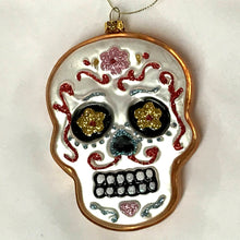 Load image into Gallery viewer, Sugar Skull Sugar Cookie Ornaments

