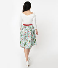 Load image into Gallery viewer, Forest Gnome Scene Jayne Swing Skirt
