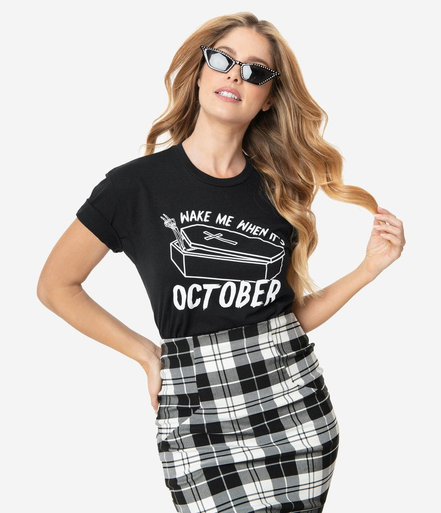 Wake Me When It's October Graphic Tee