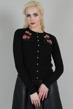 Load image into Gallery viewer, Sabrina Floral Embroidered Cardigan
