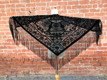 Load image into Gallery viewer, Hestia Velvet Triangle Shawl
