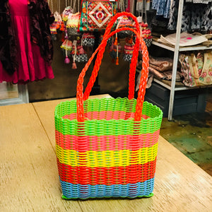 Recycled Woven Totes- Medium- More Colors Available