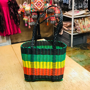 Recycled Woven Totes- Small