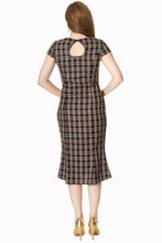 Load image into Gallery viewer, Blue and Red Plaid WiggleDress
