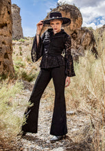 Load image into Gallery viewer, Rockin&#39; Rodeo Front Lace Chaps Style Pants

