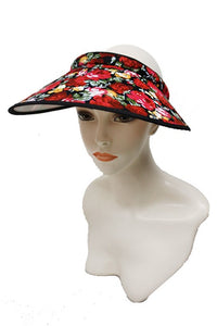 Summer Floral Visors- More Colors Available!