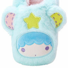 Load image into Gallery viewer, Little Twin Stars Fuzzy Room Slippers
