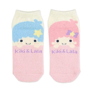 Little Twin Stars Peekaboo Fuzzy Ankle Socks