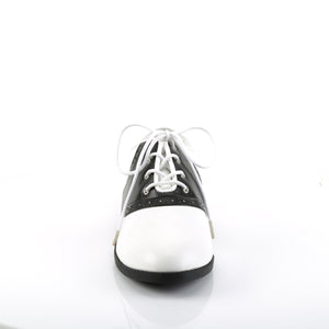 Black and White Saddle Shoes