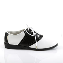 Load image into Gallery viewer, Black and White Saddle Shoes
