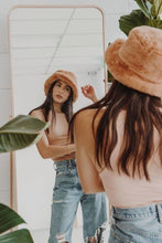 Load image into Gallery viewer, Zola Sienna Faux Fur Bucket Hat
