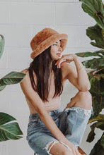 Load image into Gallery viewer, Zola Sienna Faux Fur Bucket Hat
