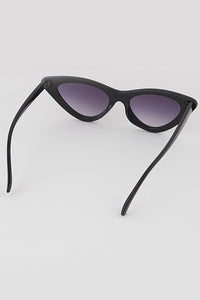 Slim Rhinestone Cat Eye Sunglasses- More Colors Available!