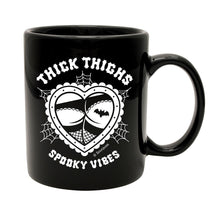 Load image into Gallery viewer, Thick Thighs, Spooky Vibes Mug
