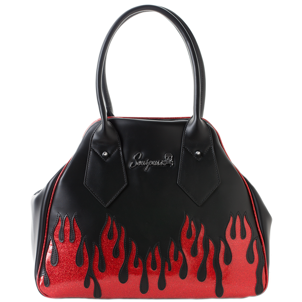 Up In Flames Rumbler Purse