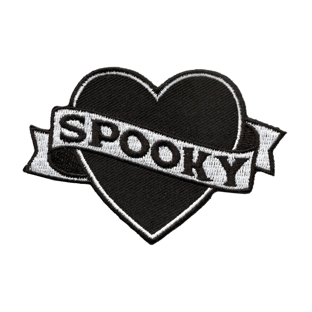 Spooky Heart Banner Patch