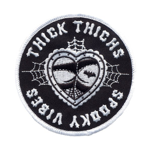 Thick Thighs, Spooky Vibes Patch