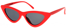 Load image into Gallery viewer, Red Cat Eye Sunglasses
