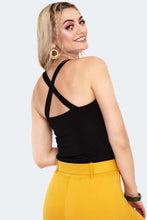 Load image into Gallery viewer, Black Sweetheart Halter Top
