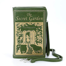 Load image into Gallery viewer, The Secret Garden Book Purse
