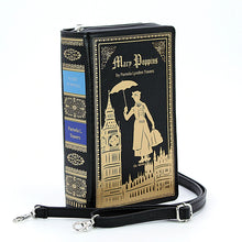 Load image into Gallery viewer, Mary Poppins Book Crossbody Purse
