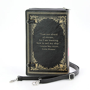 Little Women Book Crossbody Purse- More Styles Available!