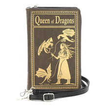 Load image into Gallery viewer, Queen of Dragons Book Purse
