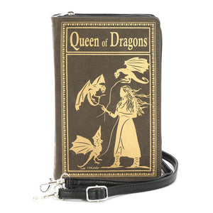 Queen of Dragons Book Purse