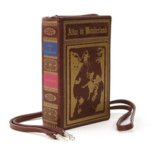 Load image into Gallery viewer, Alice in Wonderland Book Purse- RESTOCKED!
