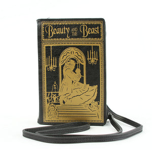 Beauty and the Beast Book Purse