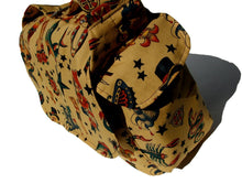 Load image into Gallery viewer, Tattoo Art Beige Messenger Bag
