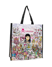 Load image into Gallery viewer, Tokidoki Hanami Picnic Vinyl Reusable Tote Bag
