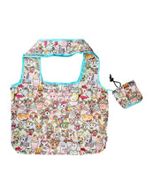 Load image into Gallery viewer, Tokidoki Sweet Cafe All Over Print Reusable Tote Bag
