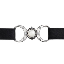 Load image into Gallery viewer, Triple Goddess Ribbon Choker Necklace
