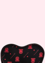 Load image into Gallery viewer, Valfre Black Heart Angel Devil Coin Purse Wallet
